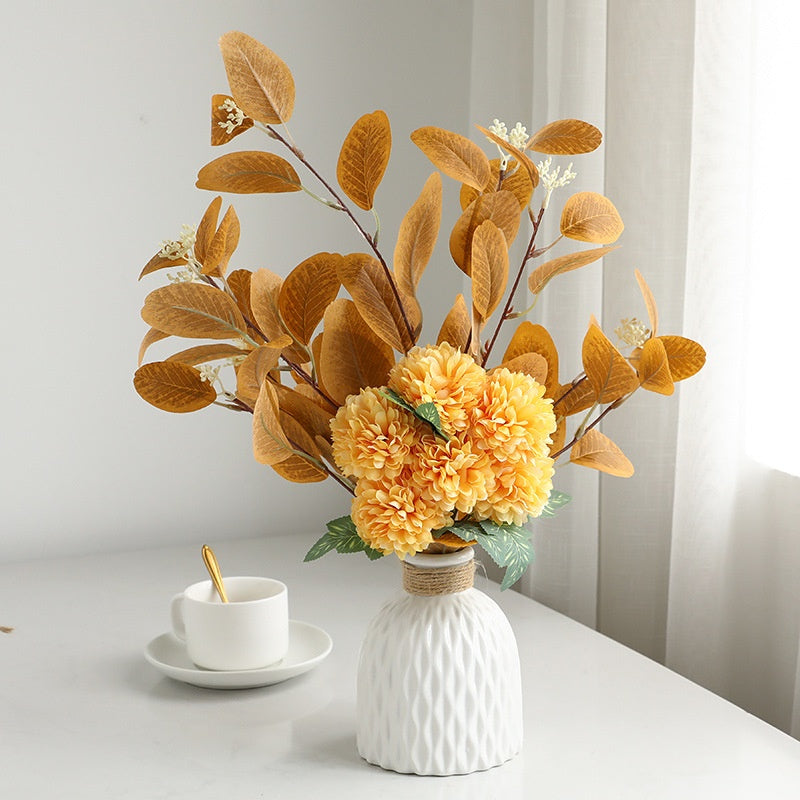 Eucalyptus & Chrysanthemum Decorative Bouquet