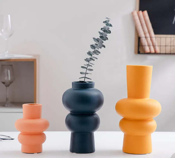 Nordic Color-Glaze Vase