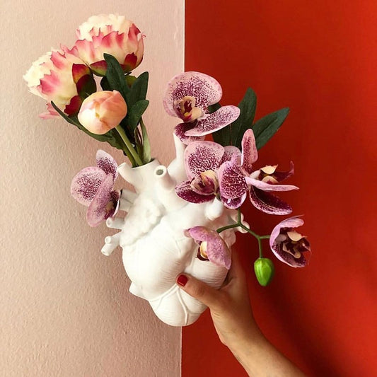 Sculptural Heart Vase