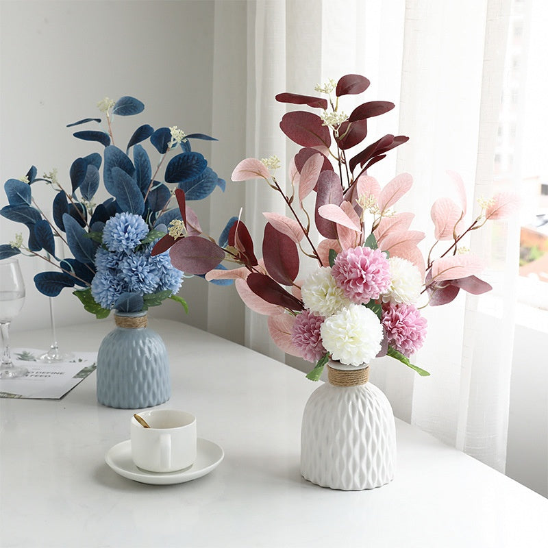 Eucalyptus & Chrysanthemum Decorative Bouquet