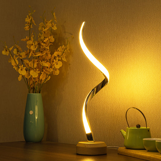 Spiral LED Table Lamp