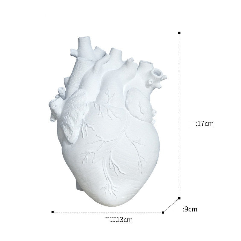 Sculptural Heart Vase