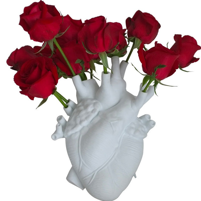 Sculptural Heart Vase