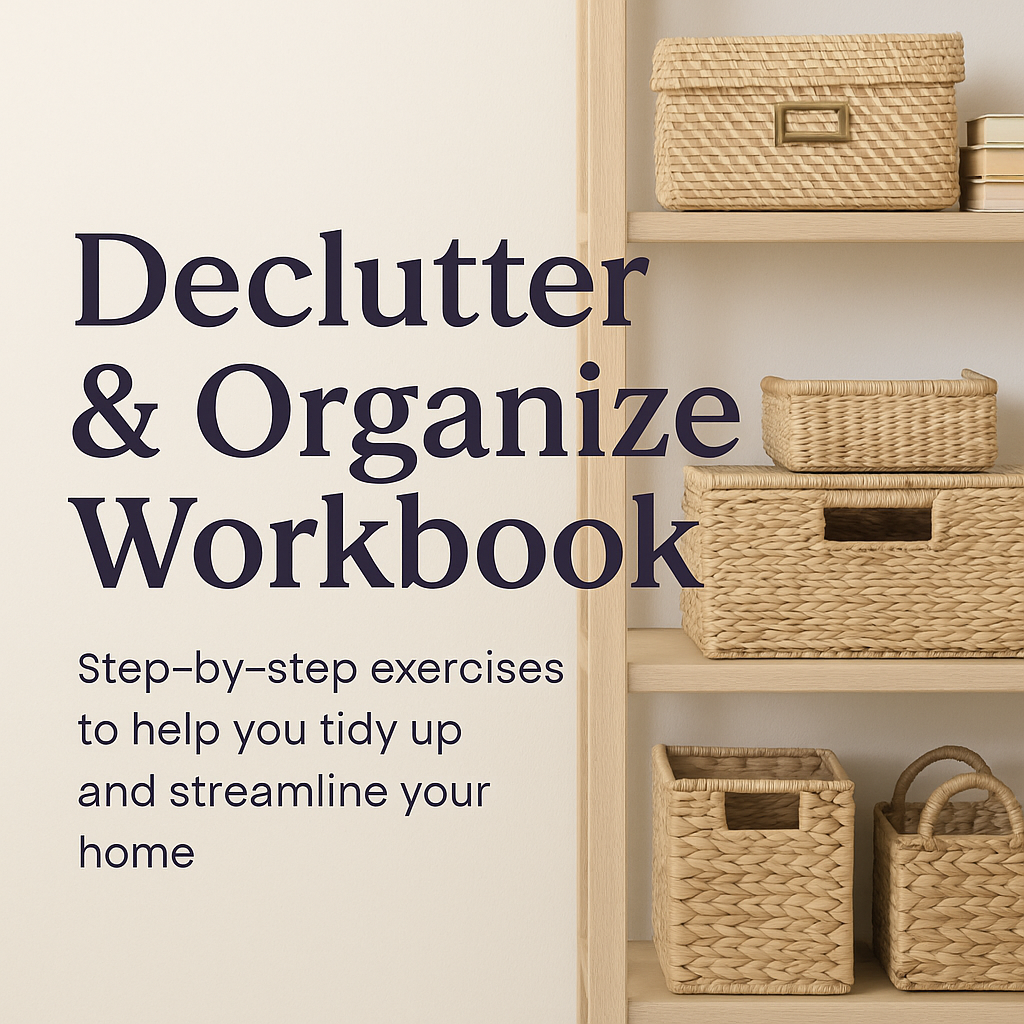 Declutter & Organize Workbook