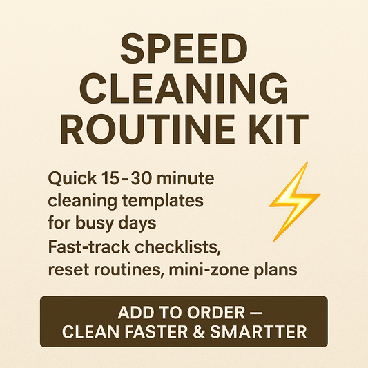 Speed Cleaning Routine Kit