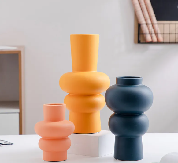Nordic Color-Glaze Vase